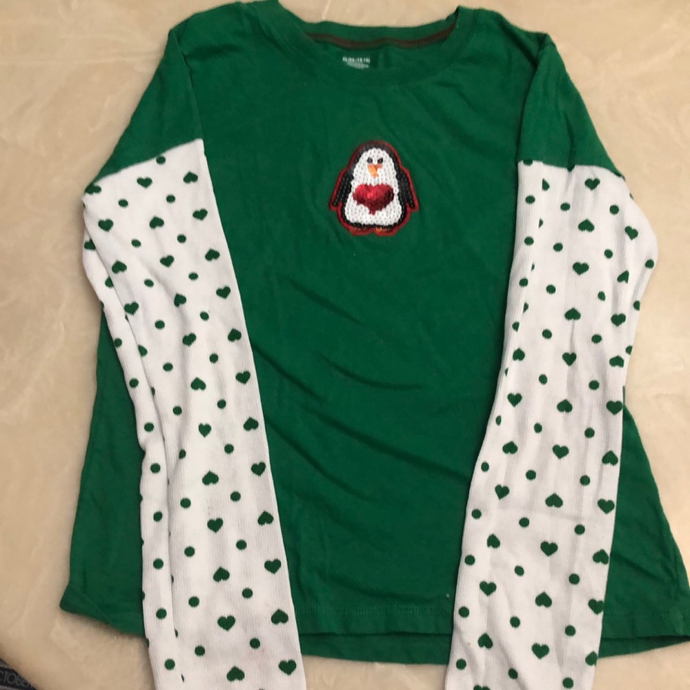Girls Christmas L/S Shirt